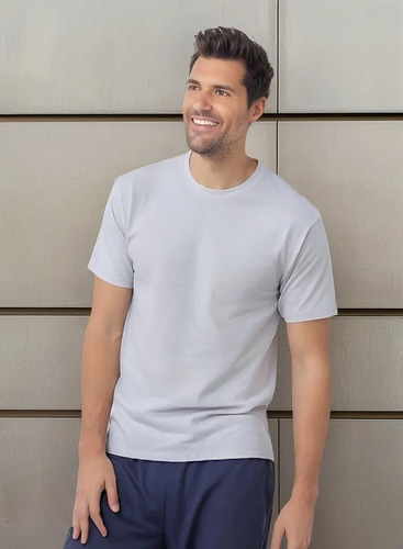 Playeras Yazbek Algodon Peso Hombre 2xl 3xl Manga Corta