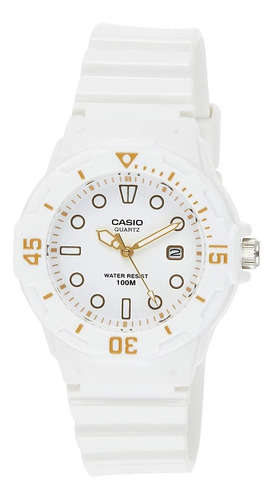 Reloj Casio Dama Lrw-200h-7e2 Fechador Acabado Brillante