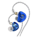 Audífonos Monitores Trn Mt4 Pro Blue Sin Micrófono 