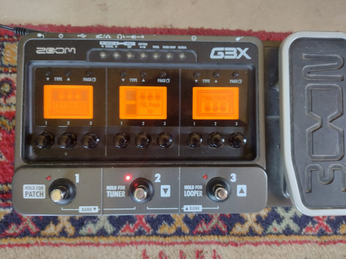 Pedalera Multiefecto Zoom G3x