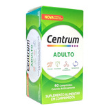 Vitamina Centrum De A A Z 60 Comprimidos Adulto Original
