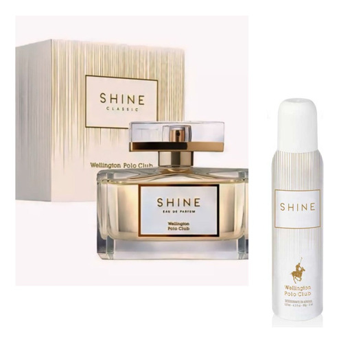 Perfume Shine Polo Wellington Mas Desodorante