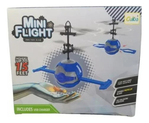 Drone Volador Induccion Con Luces Led Flying Toy