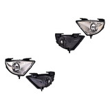 Par Juego Faros Niebla Ford Fiesta Tipo/amer 2003 - 2007 Qwe