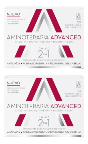 Combo X2 Aminoterapia Advanced 60 Comprimidos