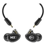 Auriculares Intraurales Palco Mee Audio Mx 1 Professional Return, Color Negro