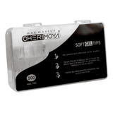 Soft Gel Tips Cuadrados Square 500 Pcs Cherimoya Gel X