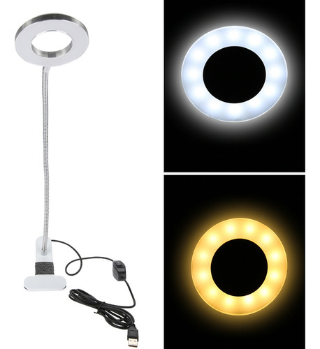 Lámpara Led Tattoo, Lámpara De Mesa De Belleza Con Abrazader