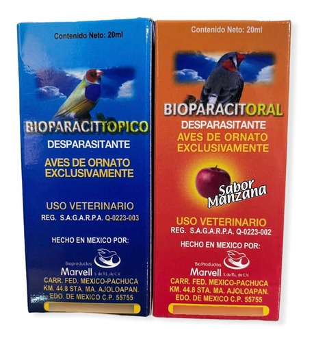 Bioparacit Topico Y Bioparacit Oral (desparasitante)