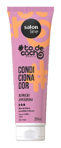 Salon Line #todecacho Cond Nutrição Repositora 250ml