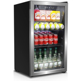 Crownful Mini Bar Nevera Refrigerador Bebidas 118 Latas