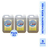 Detergente Sintetico Ropa Fina X 5 Lts Pack X 3 Un.