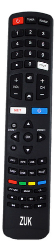 Control Remoto Tv Lcd Led Smart Para 4k 49 Hyled 43 Uhd Zuk