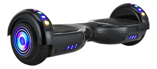 Hoverboard Pro Bluetooth Luces 6,5 Pulgadas 12 Km/h Color 1629050-negro