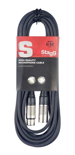 Cable De Microfono 6 Metro Smc6 Stagg Musicstore