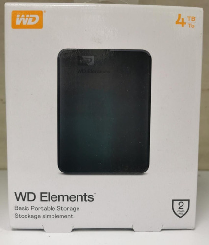 Disco Duro Externo Western Digital Wdbu6y0040bbk-wesn 4tb