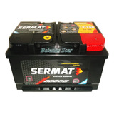 Batería Sermat 12x75 Ref, Nafta Gnc Diesel Hdi