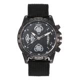 Jewelrywe Reloj Militar Para Hombre, Correa De Nailon, Reloj