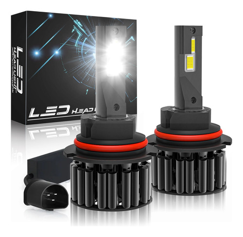 Kit De Faros Led 9007 De Alta Y Baja Intensidad, 6000 K