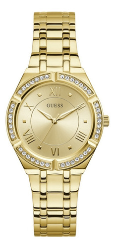 Reloj Guess Mujer Cosmo Dorado Gw0033l2