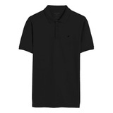 Polo Ellus Piquet E Asa Classic Masculina Preta