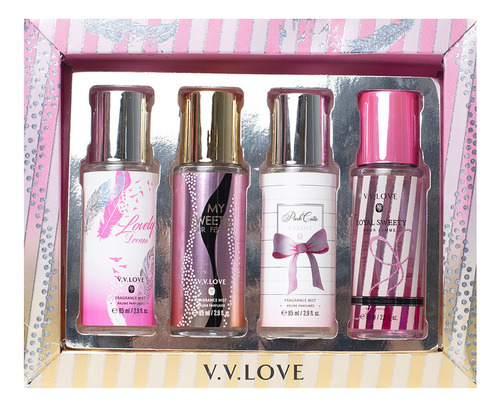 Yoi Set Splash Royal Sweety: X4 Splash 85ml Vl9058-34 Sets, 