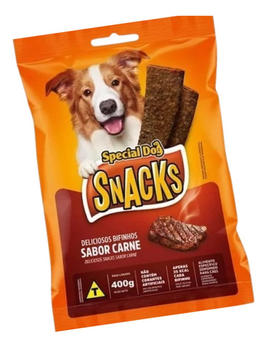Petiscos Snack Special Dog Carne Para Cães 400 Gramas
