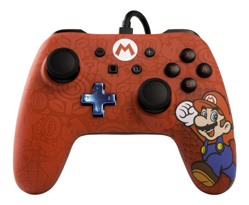 Control Pro Alambrico Nintendo Switch Super Mario Power A