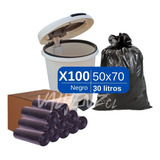 Bolsa De Basura 50x70 30l Pack 100uds - Al Mayor