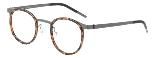 Montura De Gafas Con Estilo, Anillos De Lentes Separados,