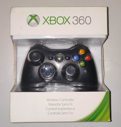Controle Xbox 360 Sem Fio Original - Novo
