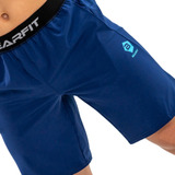 Bermuda Sport Short Bearfit Azul Bolsillos Crossfit