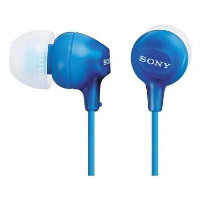 Sony Audífonos Interno Ligeros Negro Color Azul | MercadoLibre