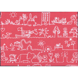 Papel De Regalo Infantil En Bobina 60 Cm X150 Mts Infantiles