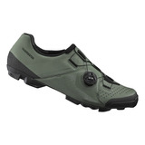 Zapatillas Shimano Xc502 T45 Verde Suela Ultread Boa® L6 Mtb
