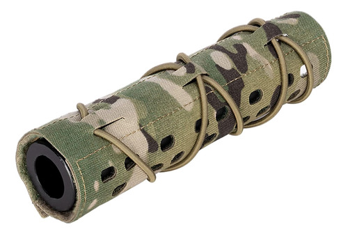 Airsoft - Cubierta Supresora De 7 Pulgadas Con Corte Láser, 