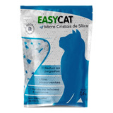 Areia Micro Sílica Sanitária Easy Cat C/odor Control 1,6kg X 1.6kg De Peso Neto