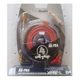 Kit De Cables Para Amplificador  #4 Audio Black