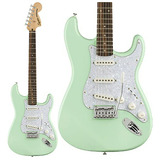 Guitarra Squier Affinity Stratocaster - Verde Surf Con Golpe