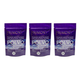 Kit X3 Primont Polvo Decolorante Para Mechas Reflejos X 70gr