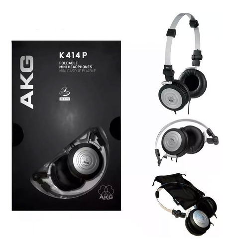 Fone Ouvido Akg K414 Prof Retorno Palco Altadefiniçãooficial