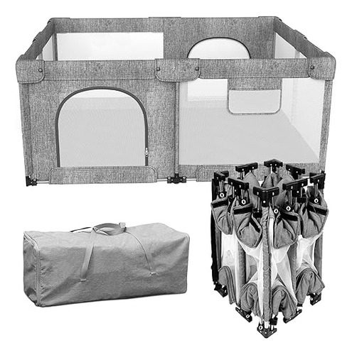 Playpen De Bebé Plegable, Playpen Plegable Para Bebés Y Niño