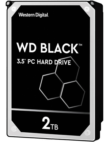 Disco Duro Interno Western Digital Wd Black Wd2003fzex 2tb Negro