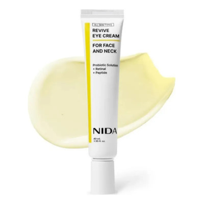 Crema Para Ojos Nida Revive Para Rostro Y Cuello Cj (40 Ml)