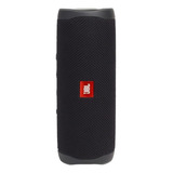 Bocina Jbl Flip 5 Portátil Con Bluetooth Black Matte 