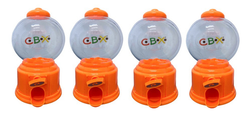 4 Caramelera Dispenser De Golosinas Y Alcancia Cbx 14x9cm  