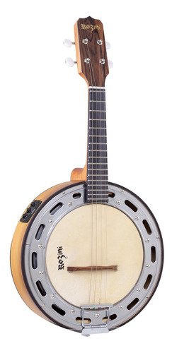 Banjo Rozini Rj14.el.f.m Elétrico Mogno Fosco