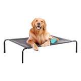 Cama Elevada Refrescante Perro Gris Xl