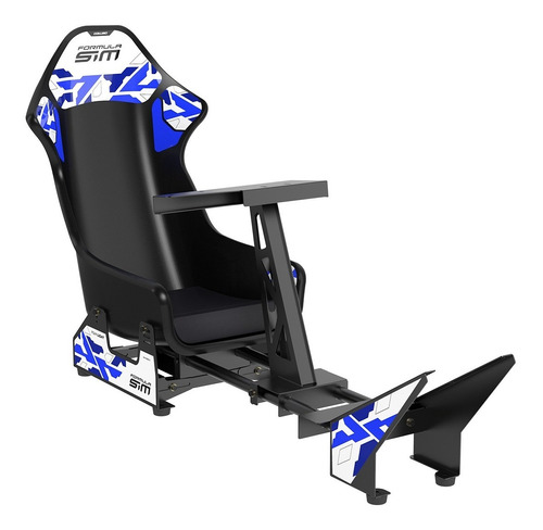 Simulador Collino Formula Sim Light Azul Ps4 Volante Logitec
