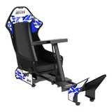 Simulador Collino Formula Sim Light Azul Ps4 Volante Logitec